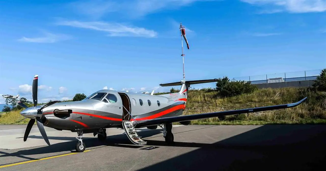 Pilatus PC-12/47 NG OH-TUA operated by Fly 7 Executive Aviation photo 2
