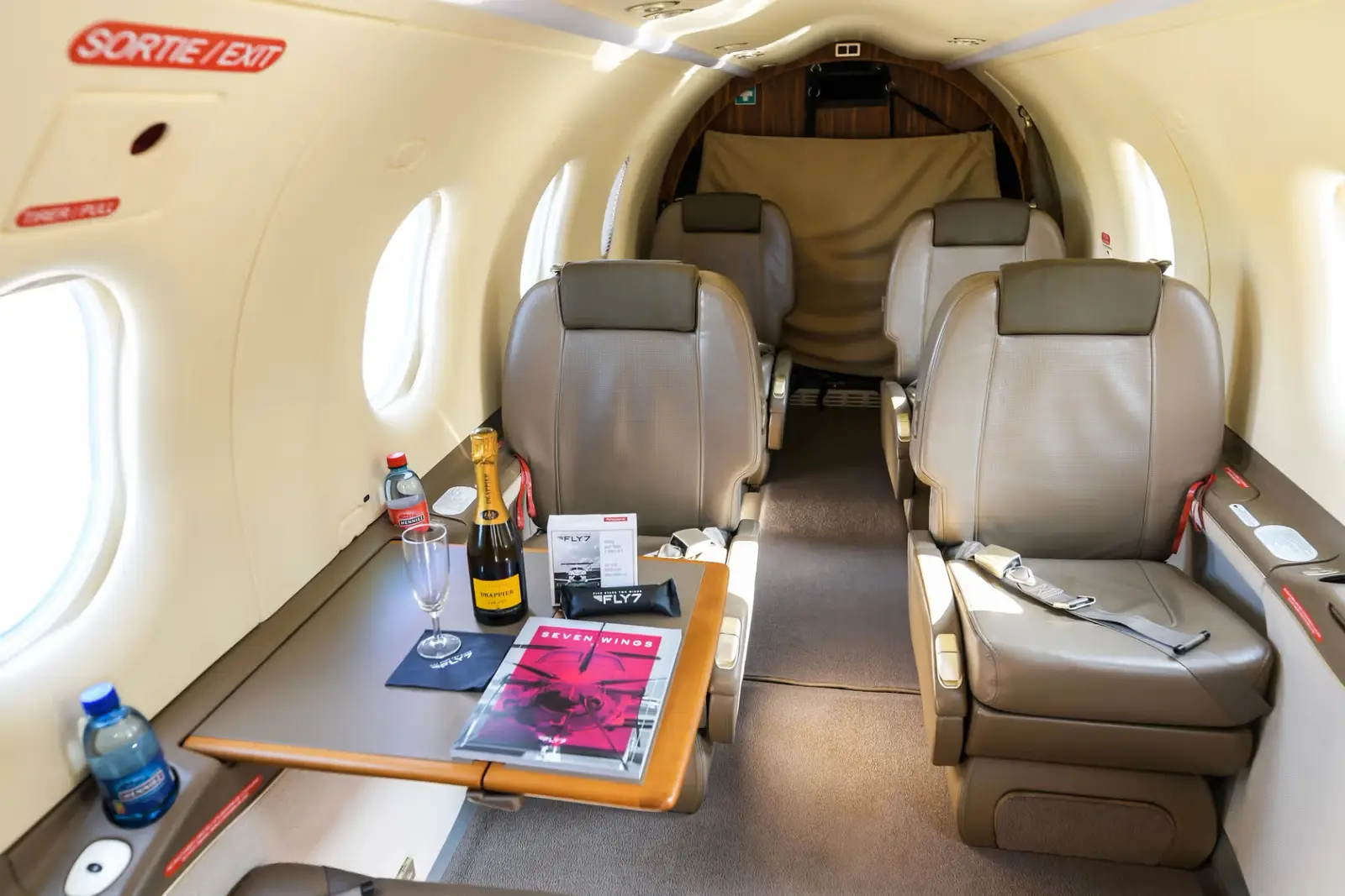 Pilatus PC-12/47 NG OH-TUA operated by Fly 7 Executive Aviation photo 3