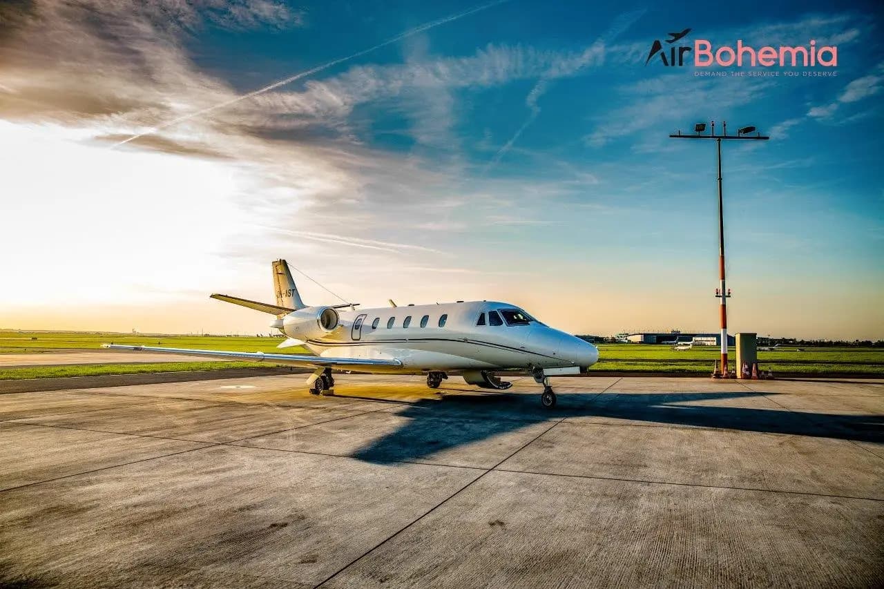 Cessna Citation Excel OK-AST operated by Air Bohemia photo 5