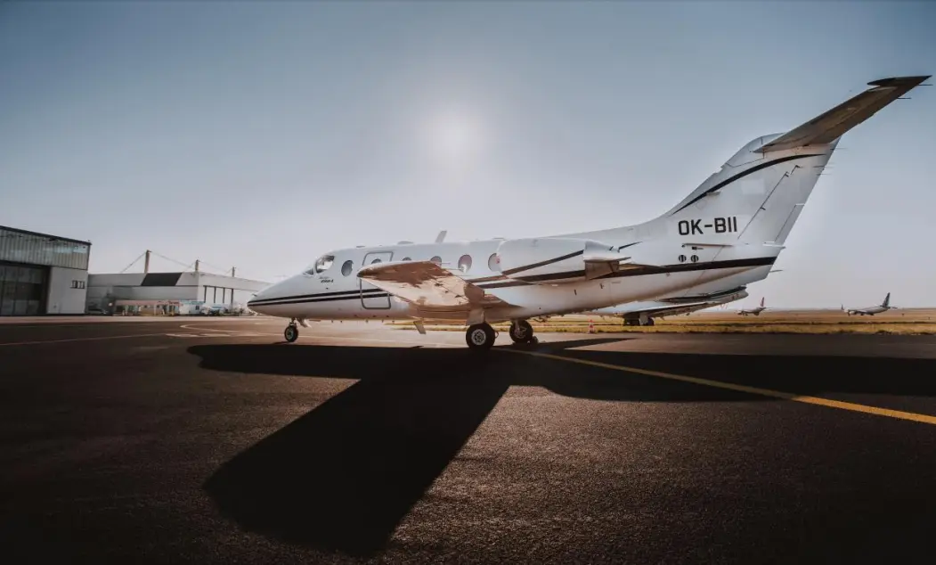 Beechcraft Beechjet 400A OK-BII operated by JetBee Czech s.r.o., exterior