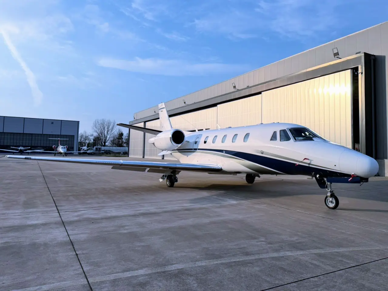 Cessna Citation Excel OK-DMK operated by Air Bohemia photo 4