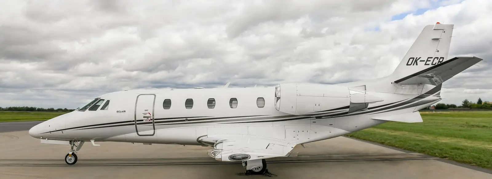 Cessna Citation XLS+ OK-ECR operated by ABS Jets, exterior