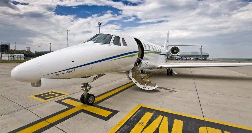 Cessna Citation Sovereign OK-JRS operated by Smartwings a. s., exterior