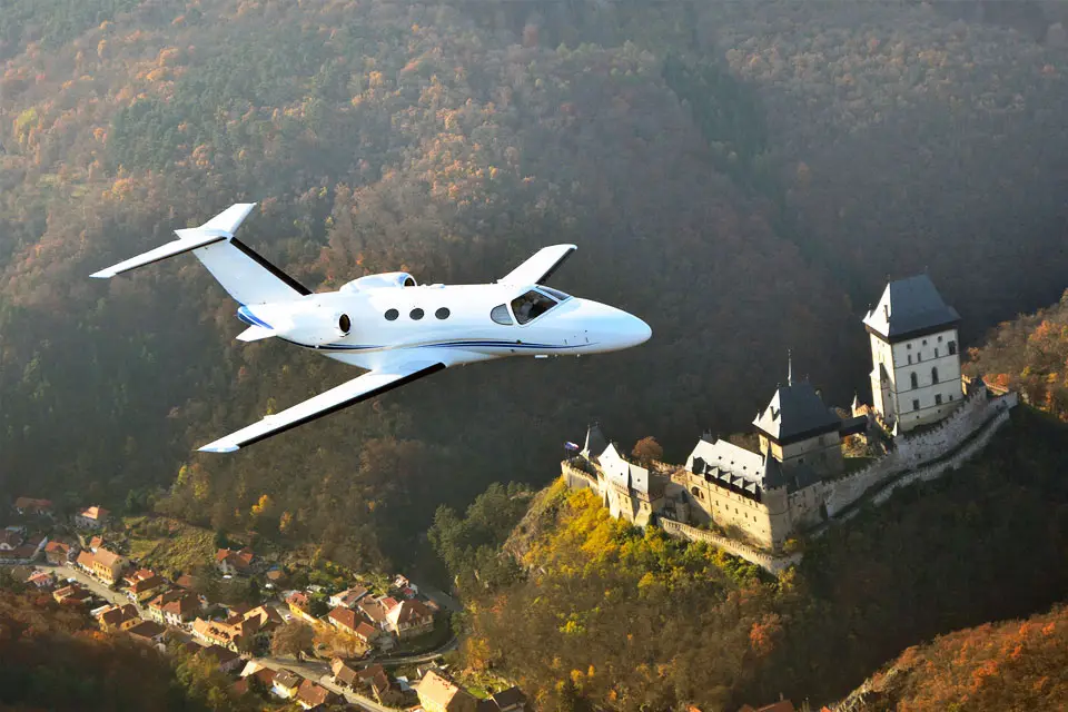 Cessna Citation Mustang OK-KUK operated by Aeropartner photo 4
