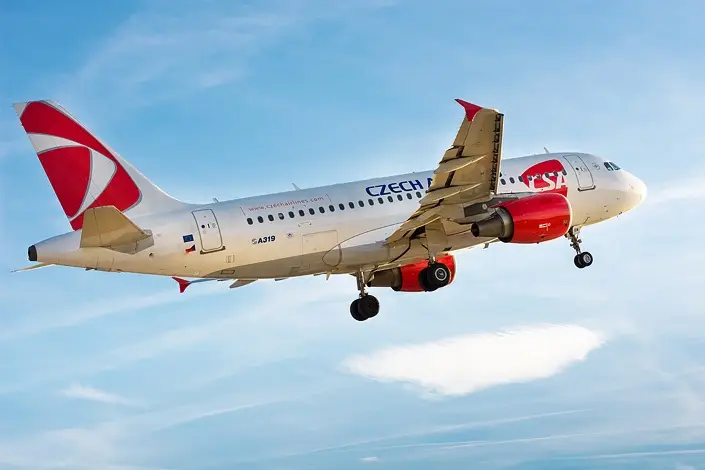 Airbus A319-100 OK-NEM operated by Czech Airlines photo 2