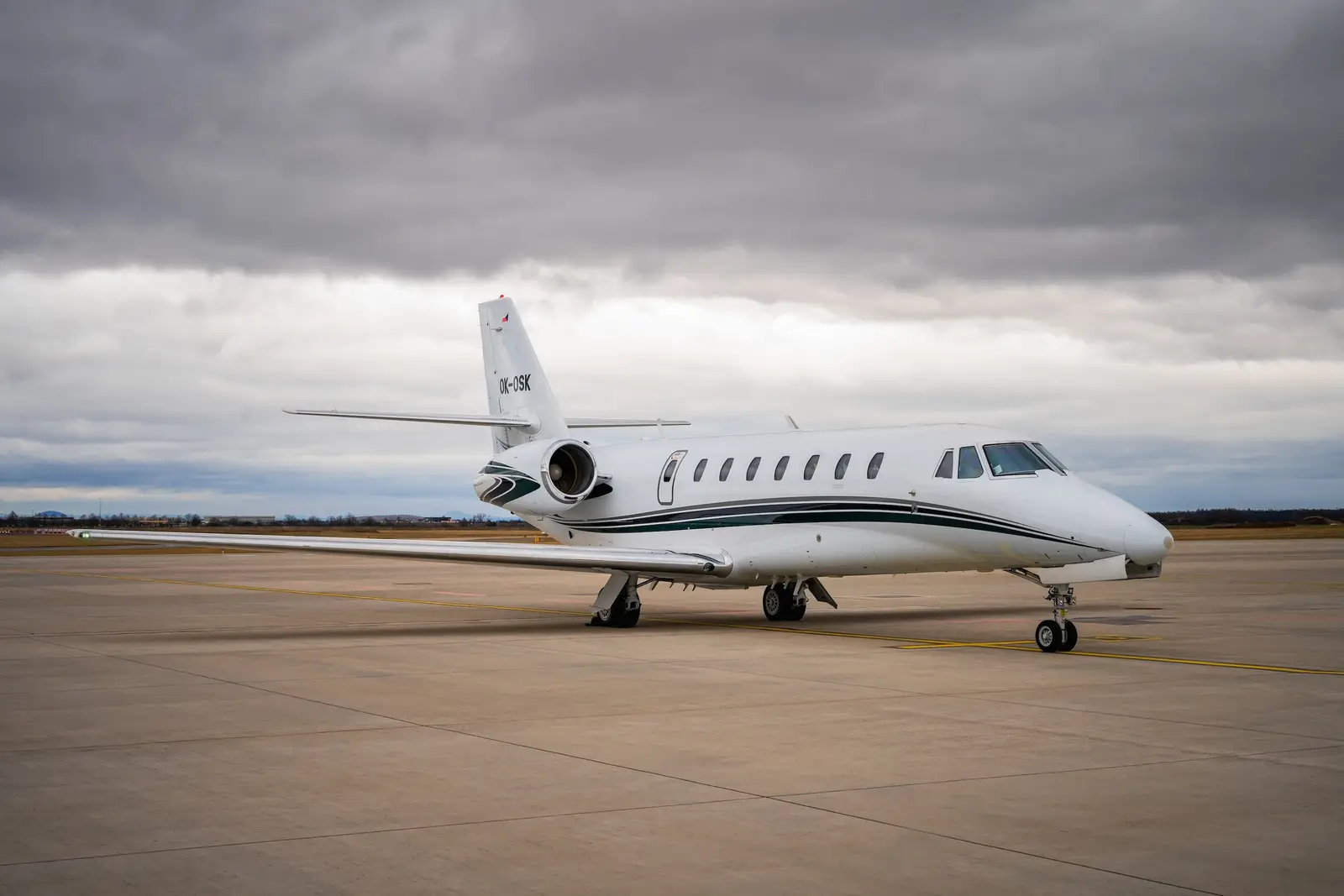 Cessna Citation Sovereign OK-OSK operated by Air Bohemia, exterior