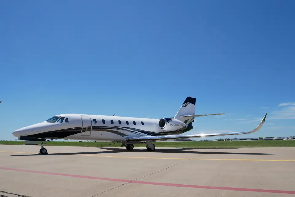 Cessna Citation Sovereign OK-PET operated by Aeropartner photo 2