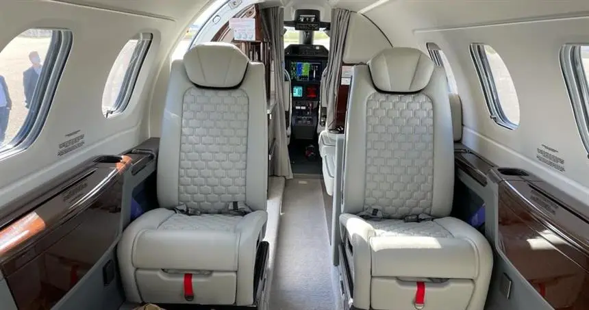Embraer Phenom 300 OK-STS operated by Queen Air photo 2