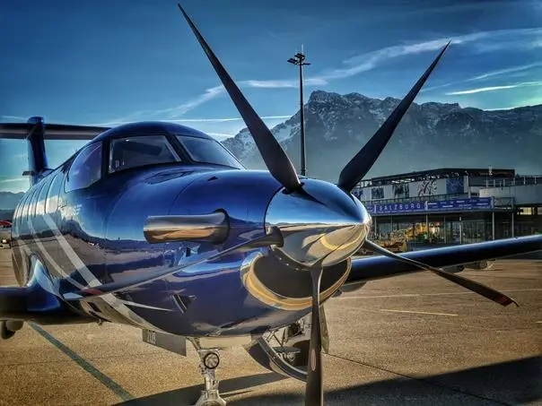 Pilatus PC-12/47 NG OK-TKJ operated by Alpha Aviation s.r.o. photo 3