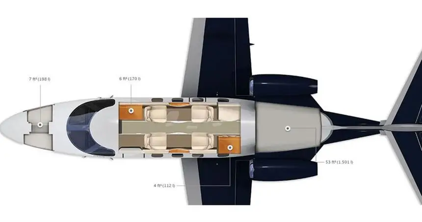 Embraer Phenom 100 OK-VAN operated by Air Prague s.r.o. photo 3