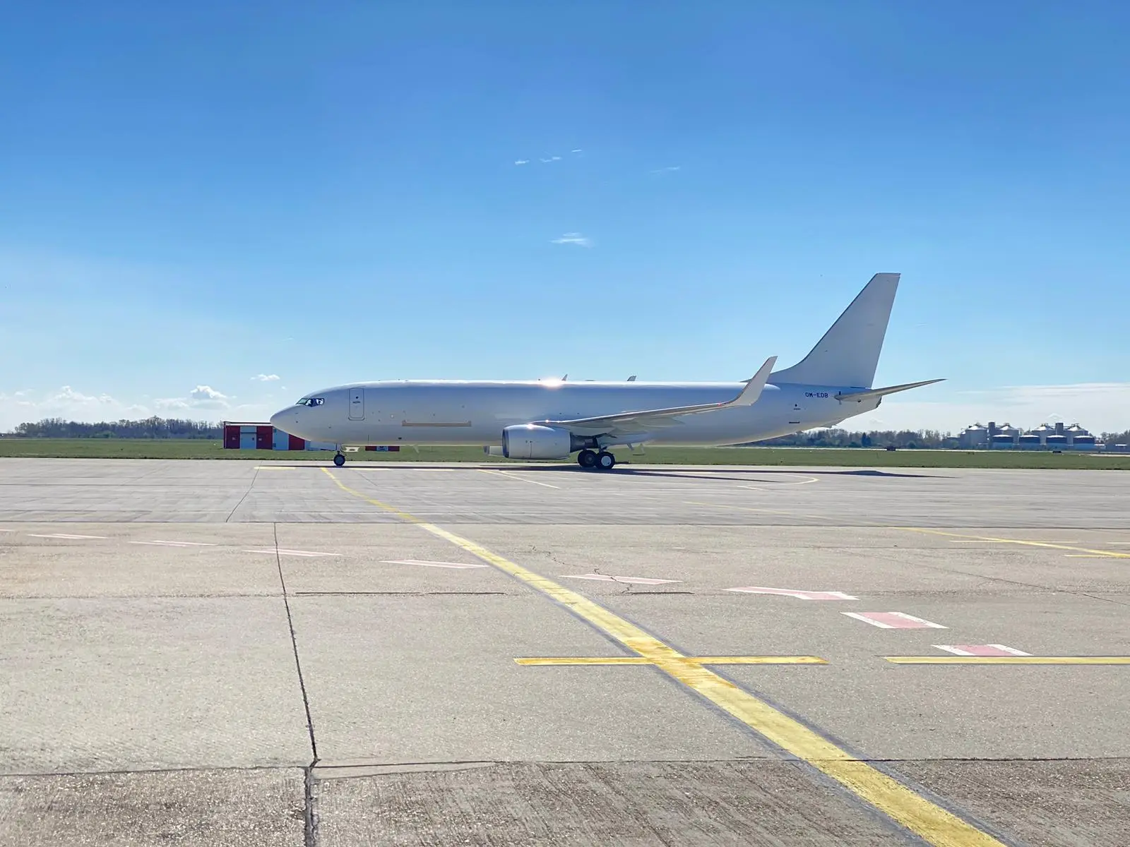 Boeing 737-800 OM-EDB operated by AirExplore, s.r.o., exterior