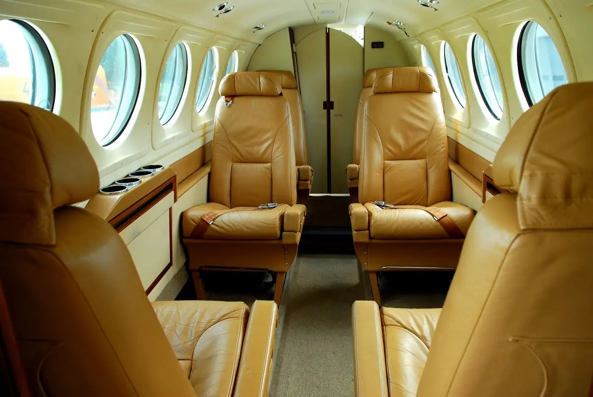 Beechcraft King Air 200 OO-ASL operated by ASL Group photo 2