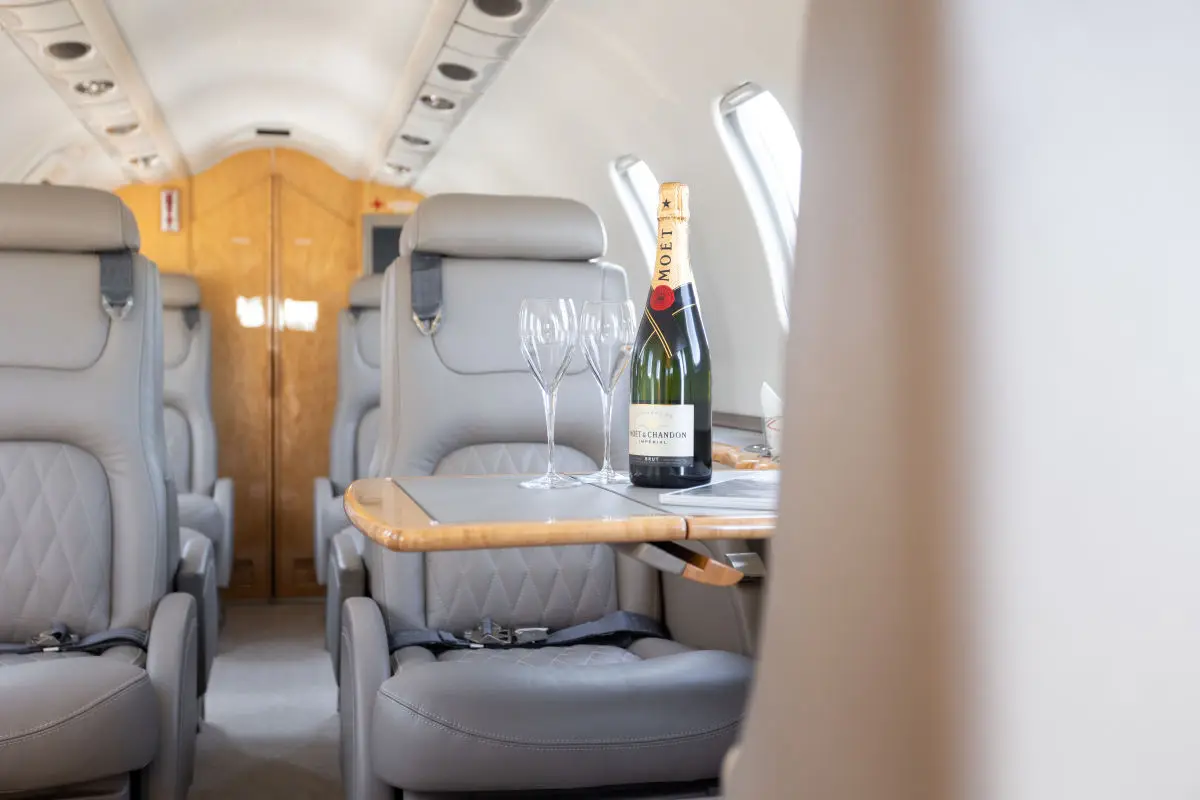 Bombardier Learjet 45 OO-DOC operated by ASL Group photo 4