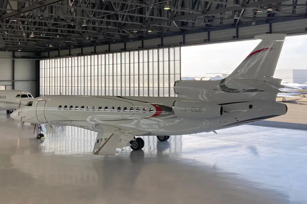 Dassault Falcon 8X OO-ELK operated by Luxaviation Group Europe photo 4