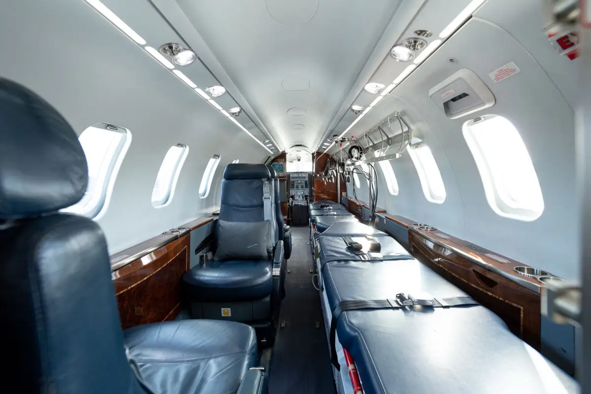 Bombardier Learjet 45 OO-MED operated by ASL Group photo 6