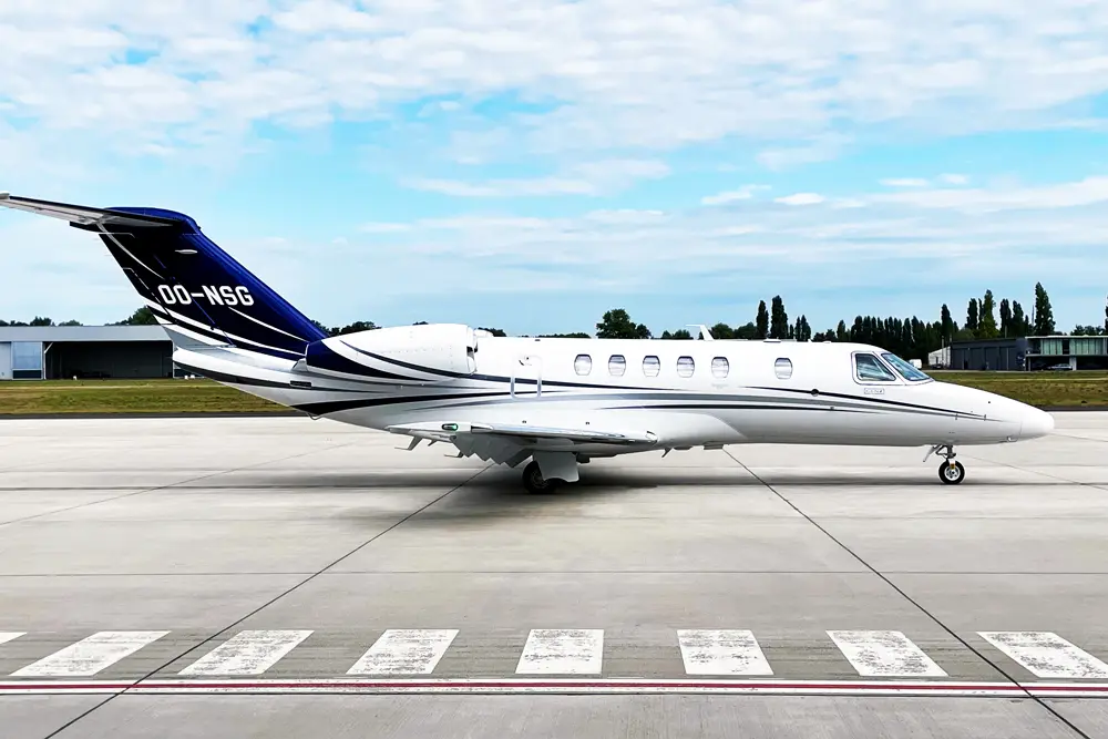 Cessna Citation CJ4 OO-NSG operated by Luxaviation Group Europe photo 4