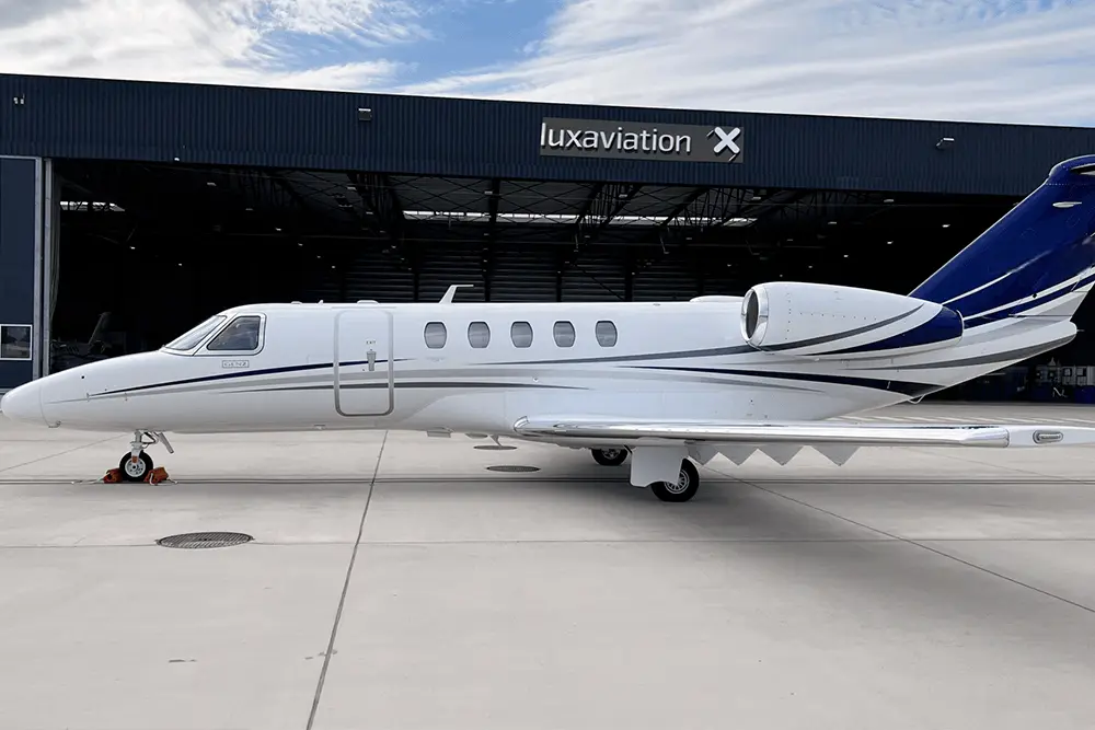 Cessna Citation CJ4 OO-NSG operated by Luxaviation Group Europe photo 5
