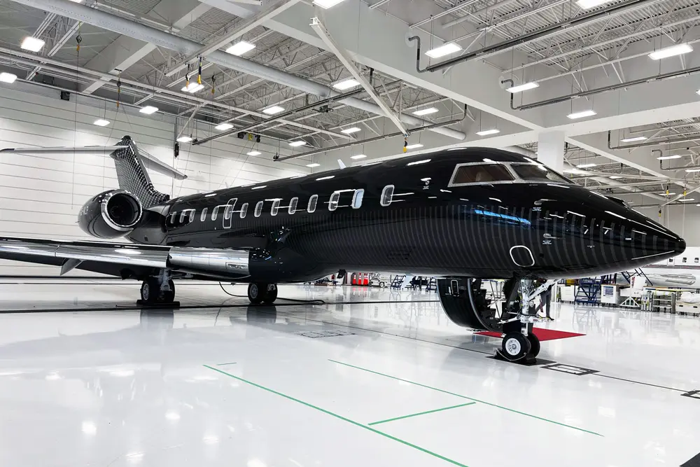 Bombardier Global 5500 OO-WLP operated by Luxaviation Group Europe photo 3