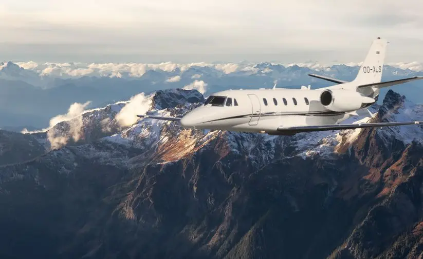 Cessna Citation XLS+ OO-XLS operated by ASL Group, exterior