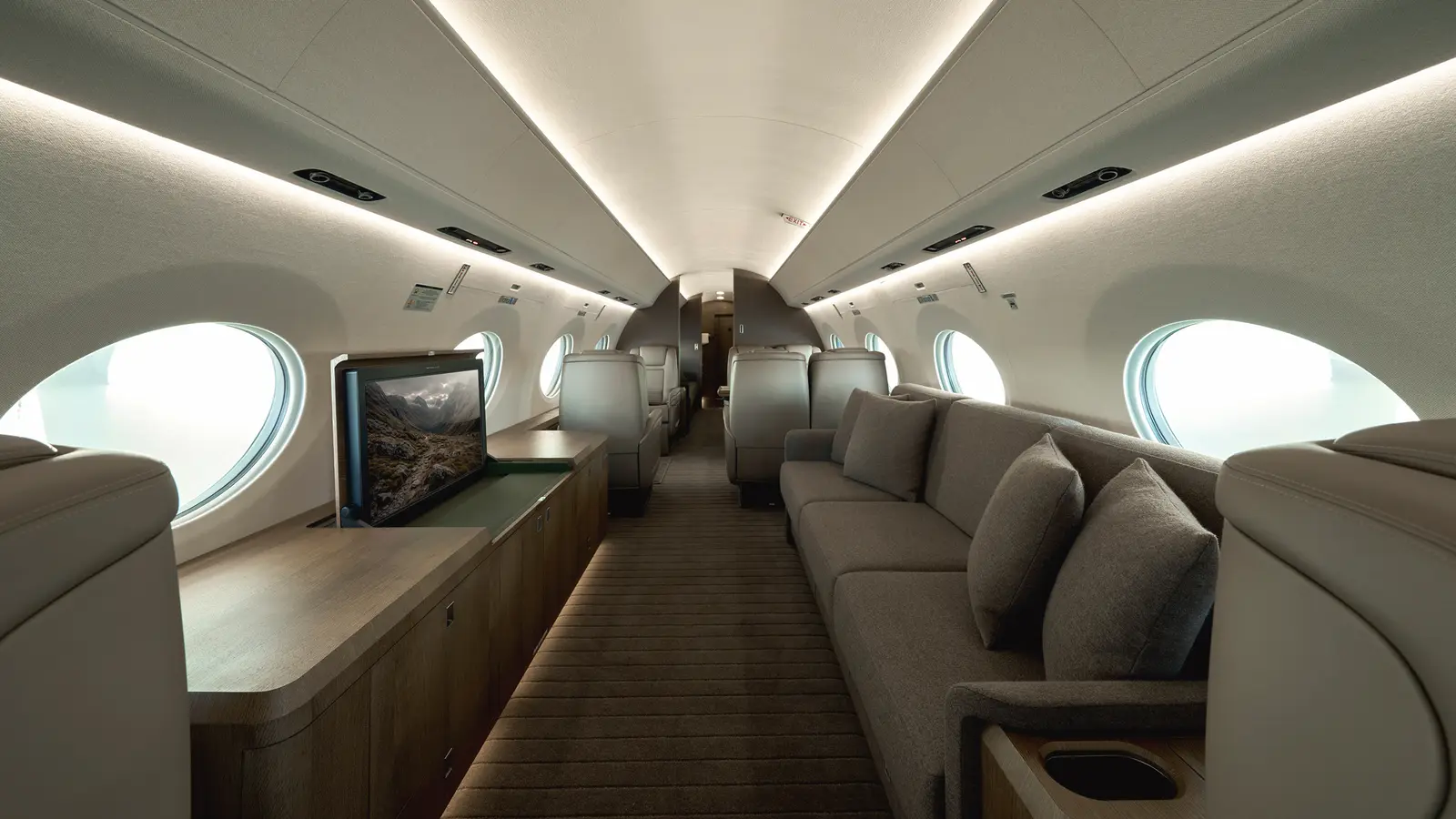 Gulfstream G700 OY-BBM operated by Blackbird Air Charter A/S, exterior