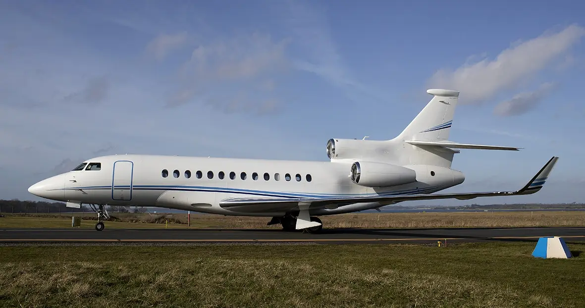 Dassault Falcon 7X OY-DRW operated by Air Alsie photo 6