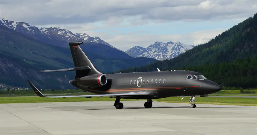 Dassault Falcon 2000LXS OY-EZD operated by Air Alsie photo 2