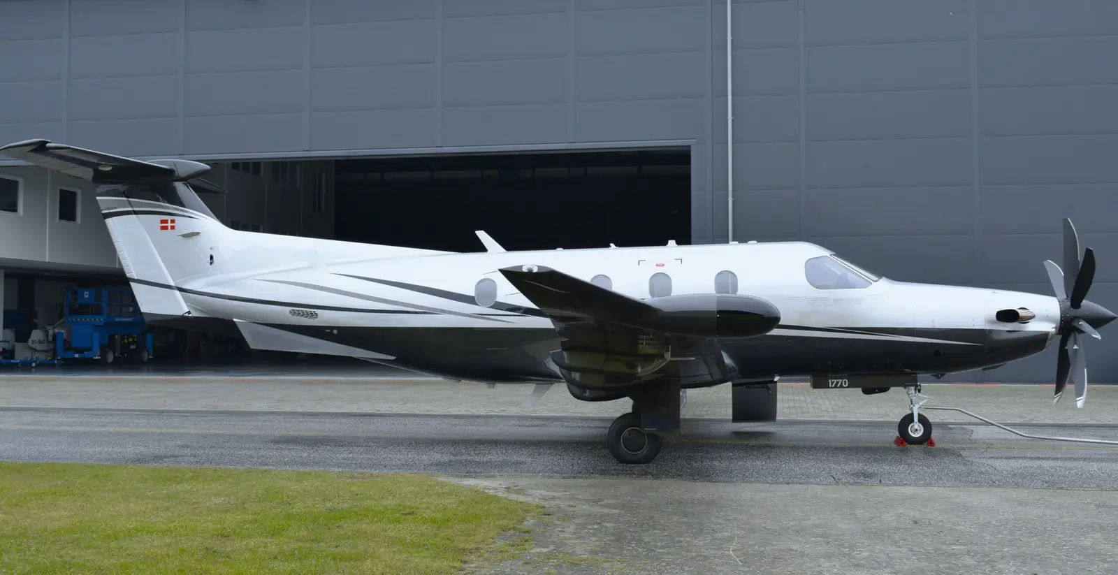 Pilatus PC-12/47 NG OY-LPF operated by Flexflight Group photo 6