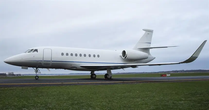 Dassault Falcon 2000LX OY-MGO operated by Air Alsie photo 2