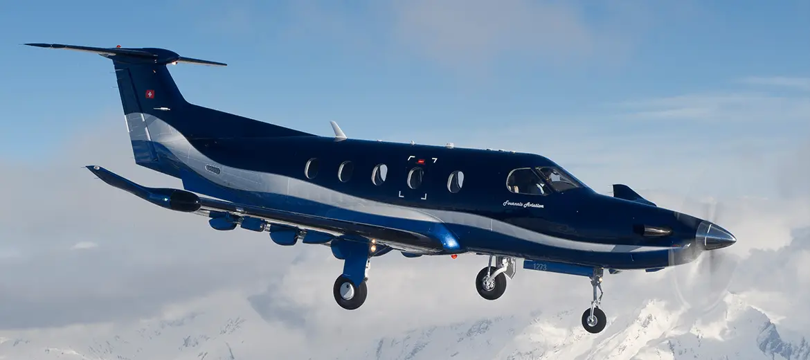 Pilatus PC-12/45 OY-RSE operated by Flexflight Group photo 6