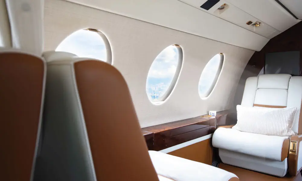 Dassault Falcon 50EX P4-BAA operated by Falcon Wings photo 3
