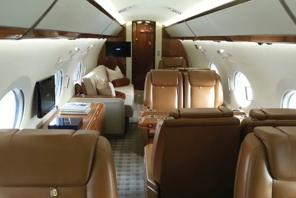 Gulfstream G550 P4-BFY operated by Bestfly Aircraft Management photo 5