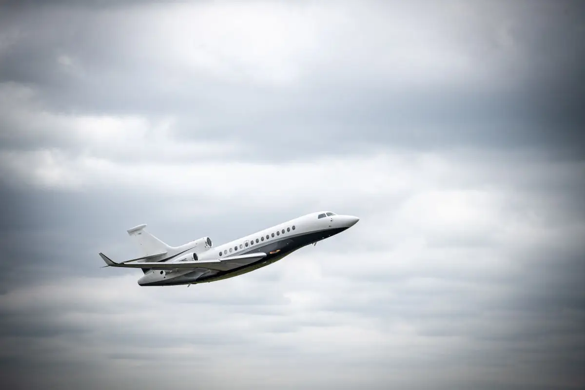 Dassault Falcon 7X PH-UNC operated by Jetnetherlands, exterior