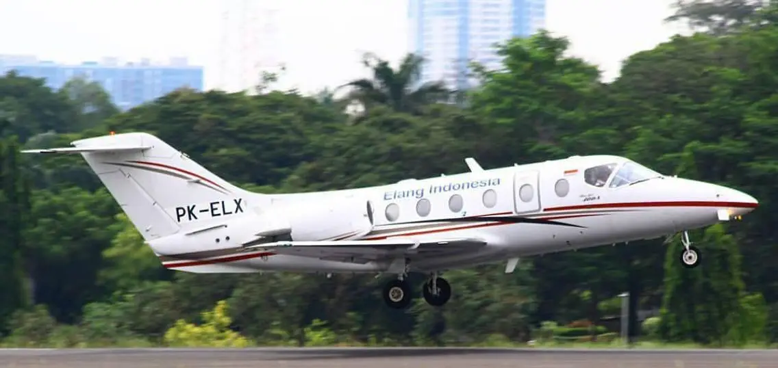 Beechcraft Beechjet 400A PK-ELX operated by Elang Lintas Indonesia photo 3