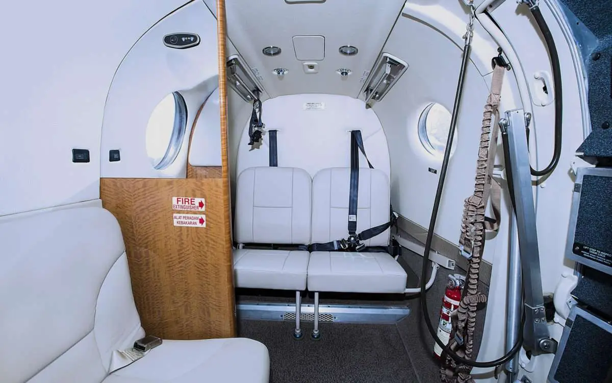 Beechcraft King Air 350iER PK-TWX operated by Transwisata Prima Aviation photo 3