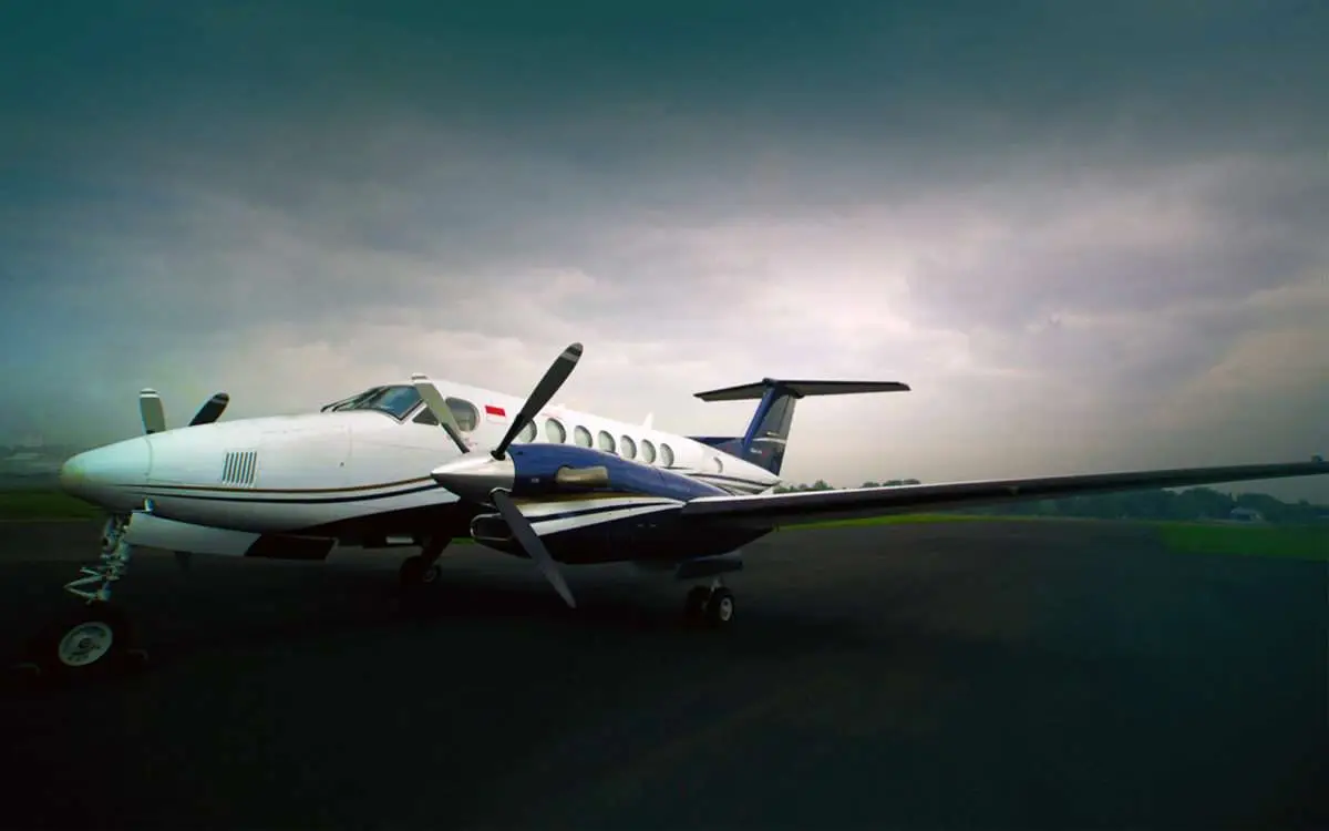 Beechcraft King Air 350iER PK-TWX operated by Transwisata Prima Aviation photo 4
