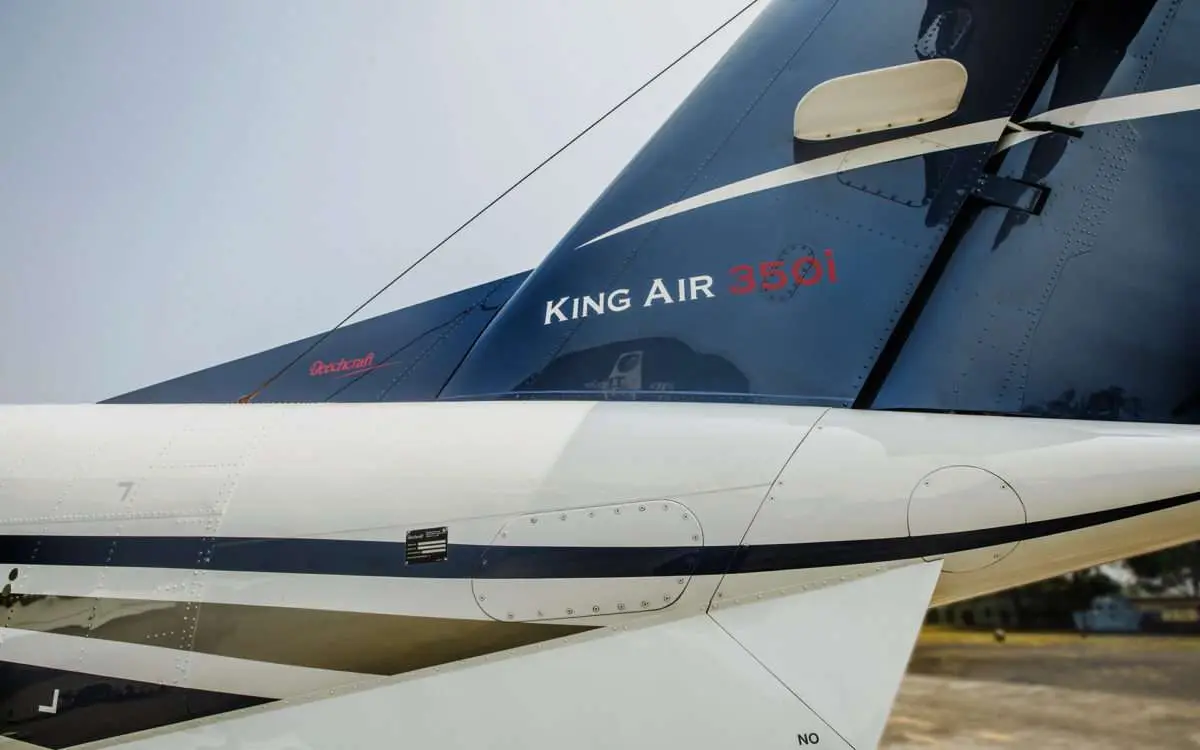 Beechcraft King Air 350iER PK-TWX operated by Transwisata Prima Aviation photo 6
