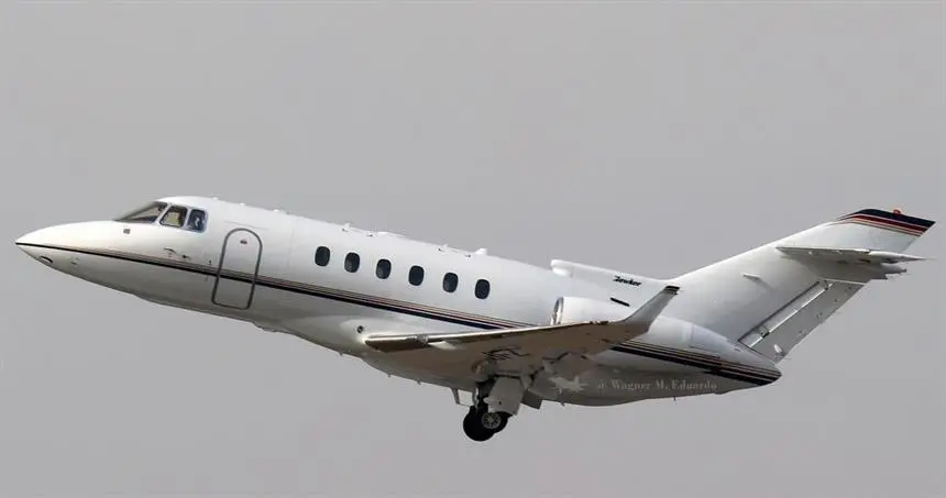 Beechcraft Hawker 850XP PP-JFZ operated by Lider Aviation photo 6