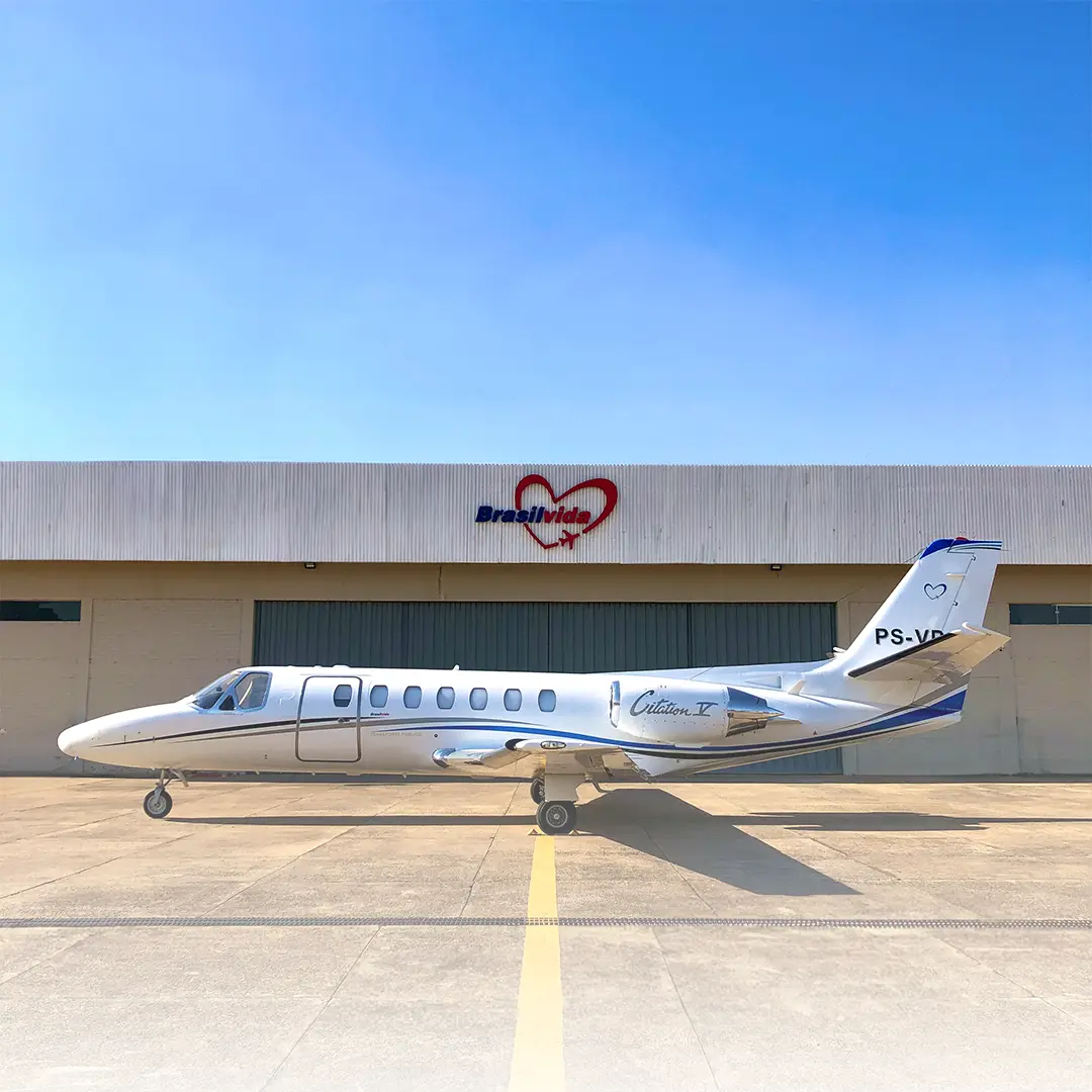 Cessna Citation V PS-VDA operated by Brasil Vida Taxi Aereo, exterior