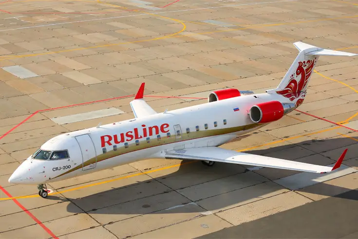 Bombardier CRJ-200 RA-67139 operated by RusLine photo 2