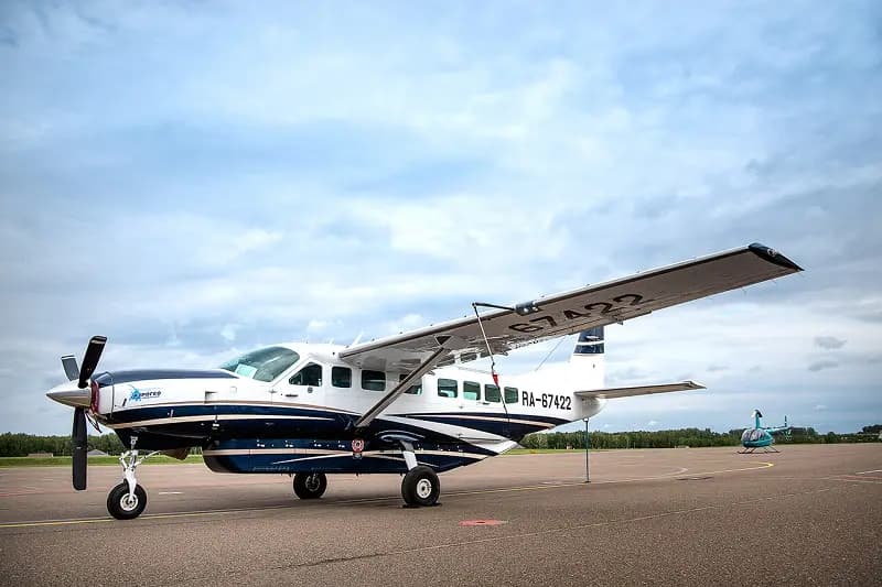 Cessna 208B Grand Caravan RA-67422 operated by AeroGeo, exterior