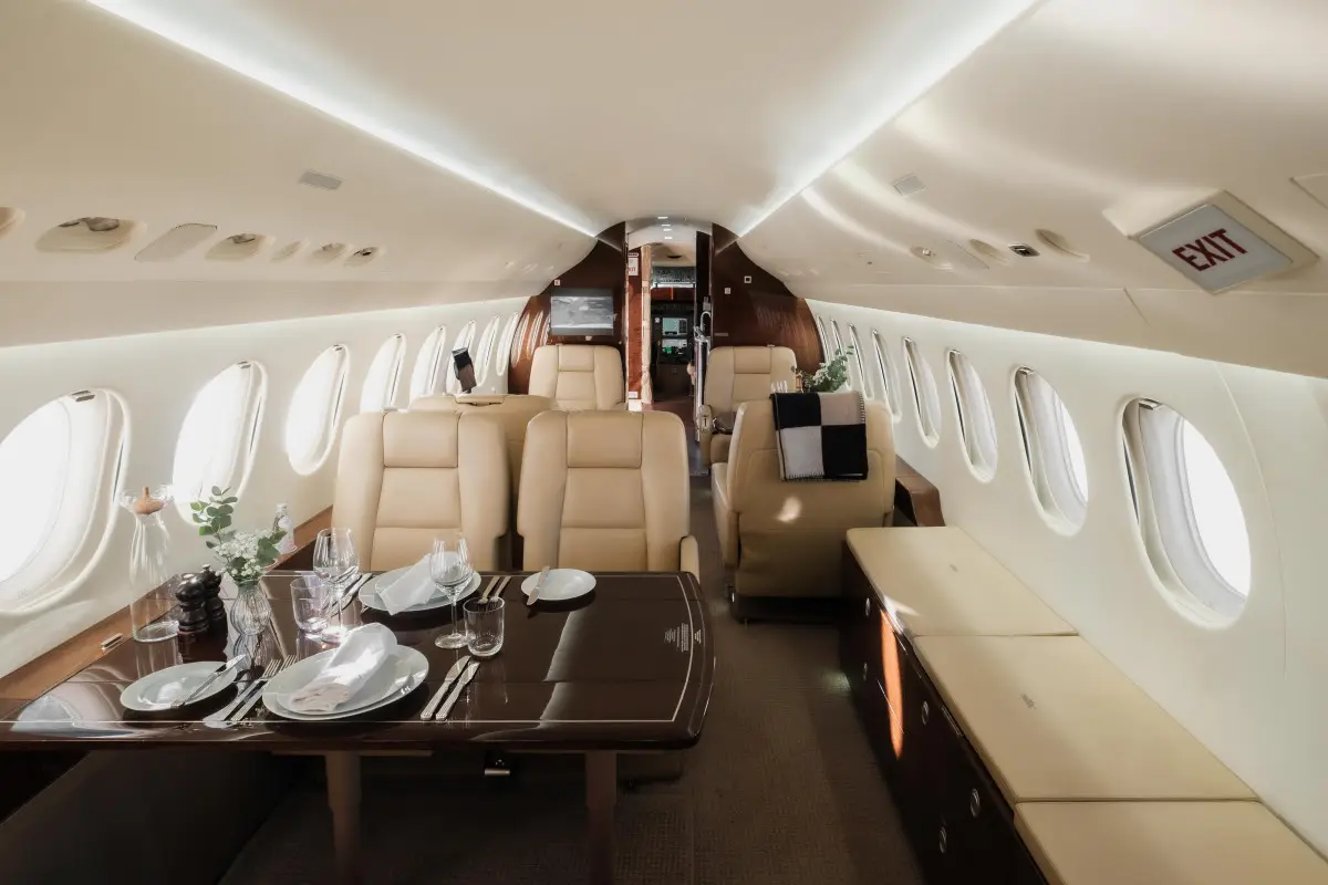 Dassault Falcon 7X SE-DJJ operated by Svenskt Industriflyg photo 5