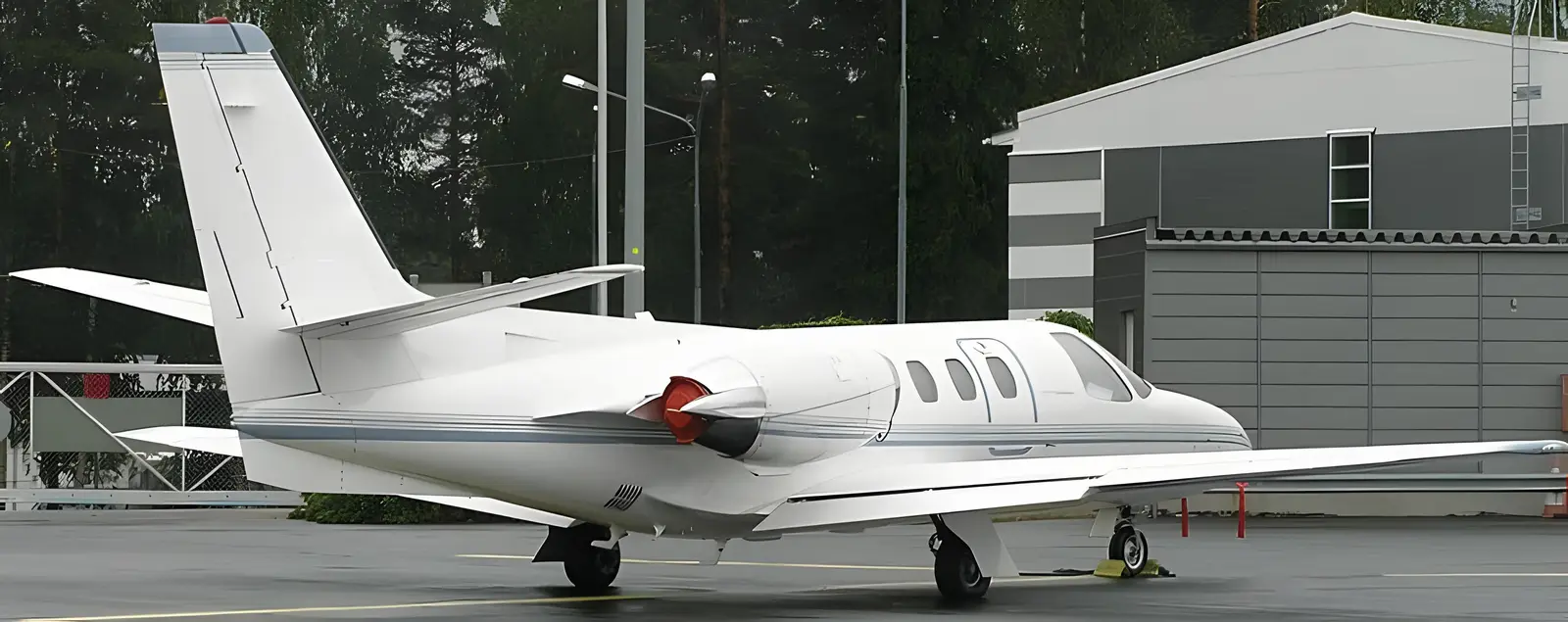 Cessna Citation I SE-DLZ operated by Jivair Executive Jet Services photo 4