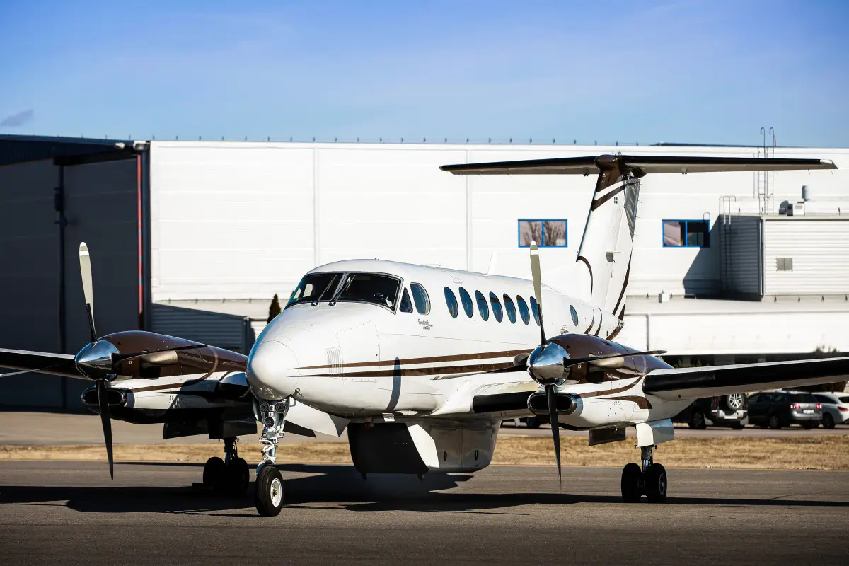 Beechcraft King Air 350 SE-MOF operated by RoyalAir photo 4