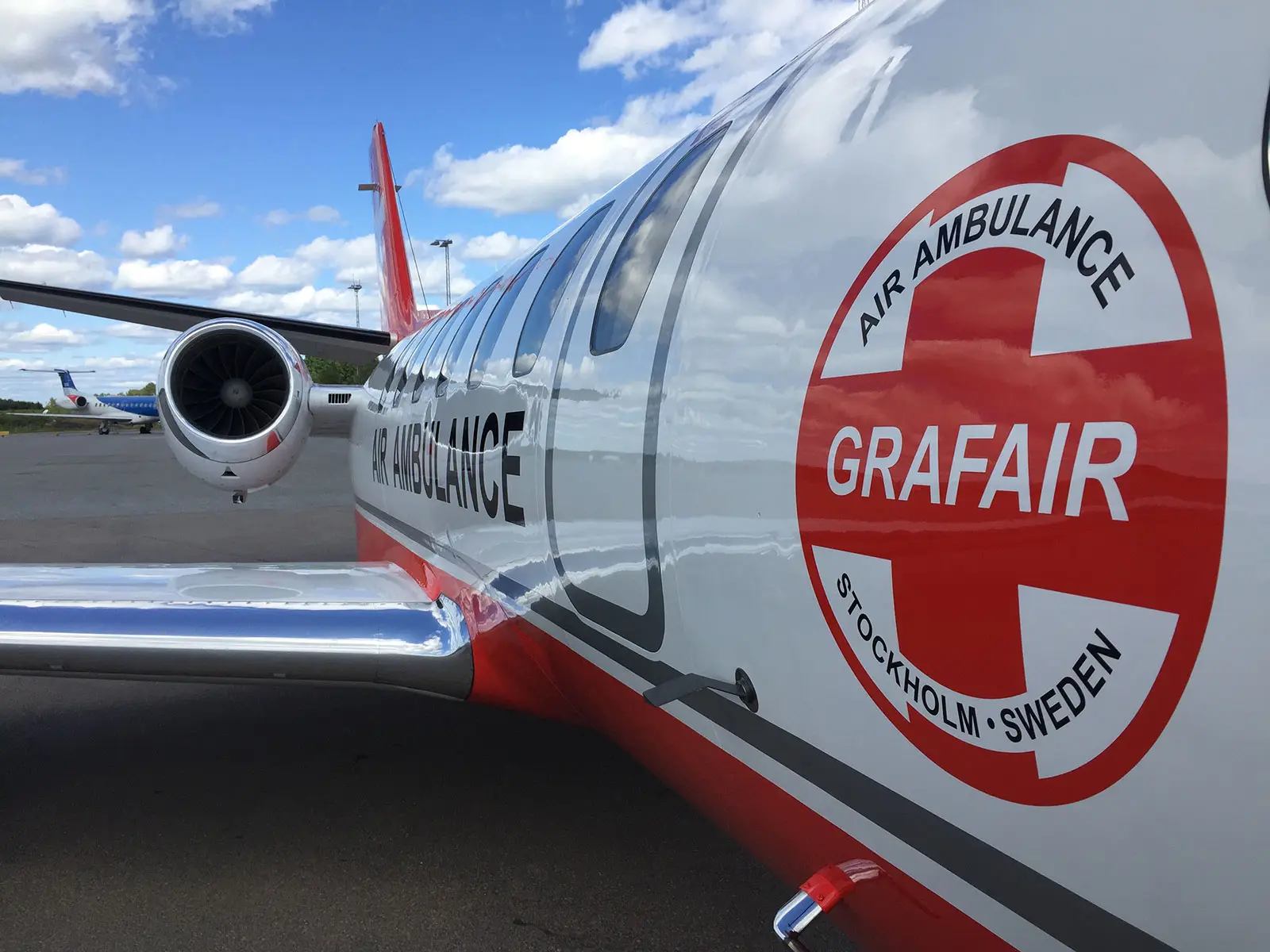 Cessna Citation Excel SE-RLT operated by Grafair Flight Management photo 2