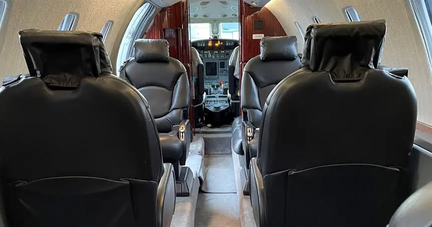 Cessna Citation Excel SE-RLV operated by H-Bird Aviation Services AB photo 2