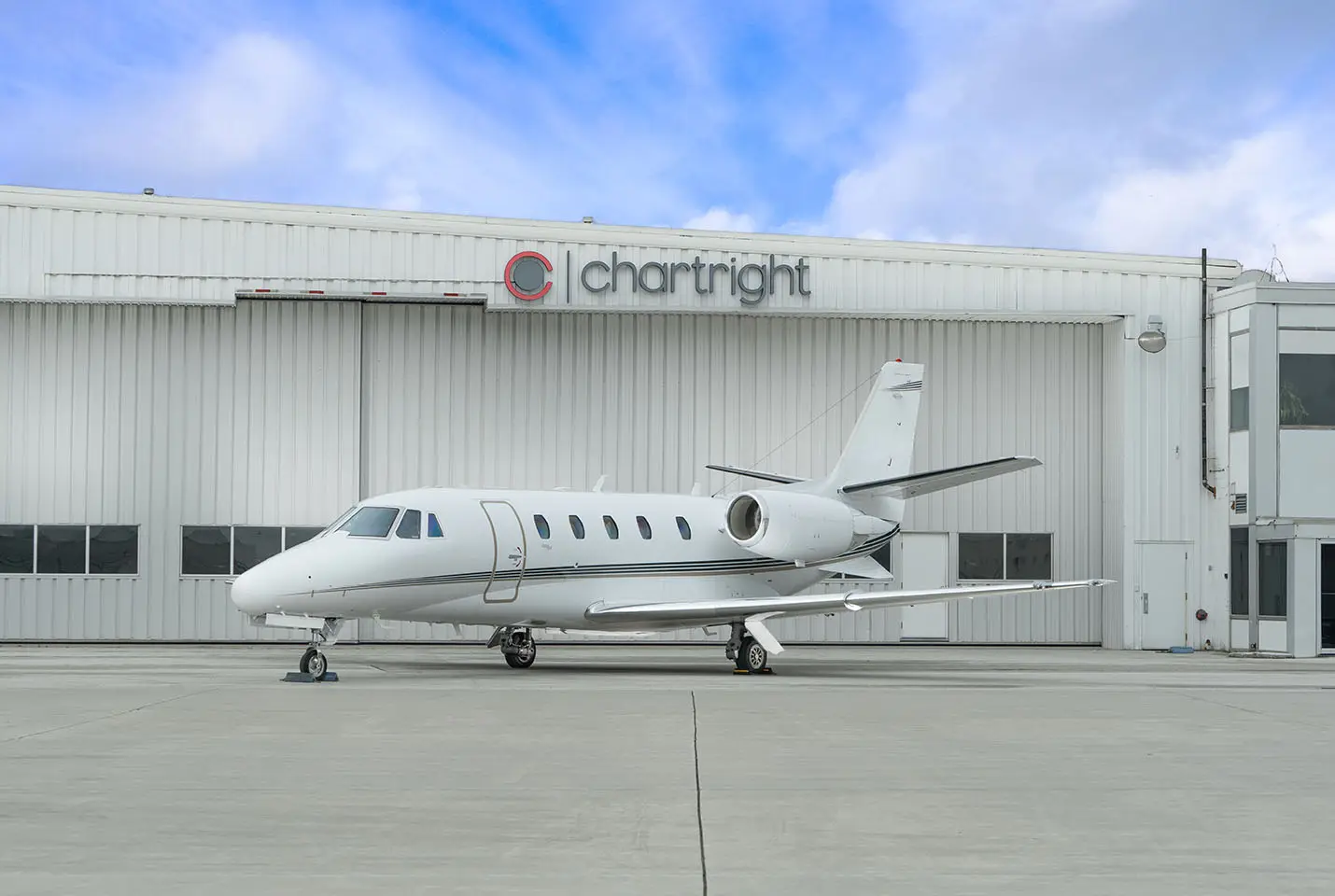 Cessna Citation Excel SP-AIN operated by AMC Aviation, exterior