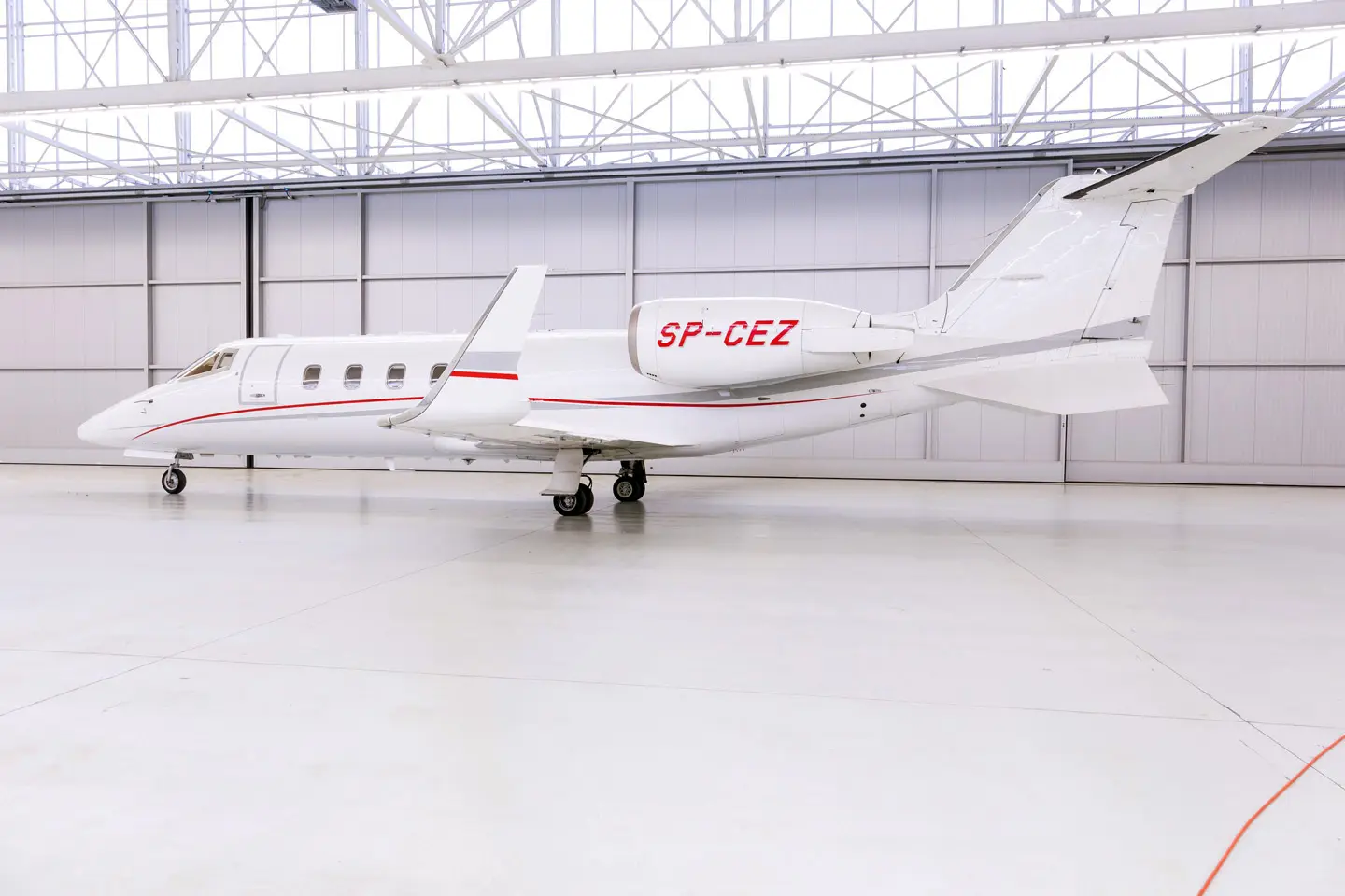 Bombardier Learjet 60XR SP-CEZ operated by AMC Aviation photo 6