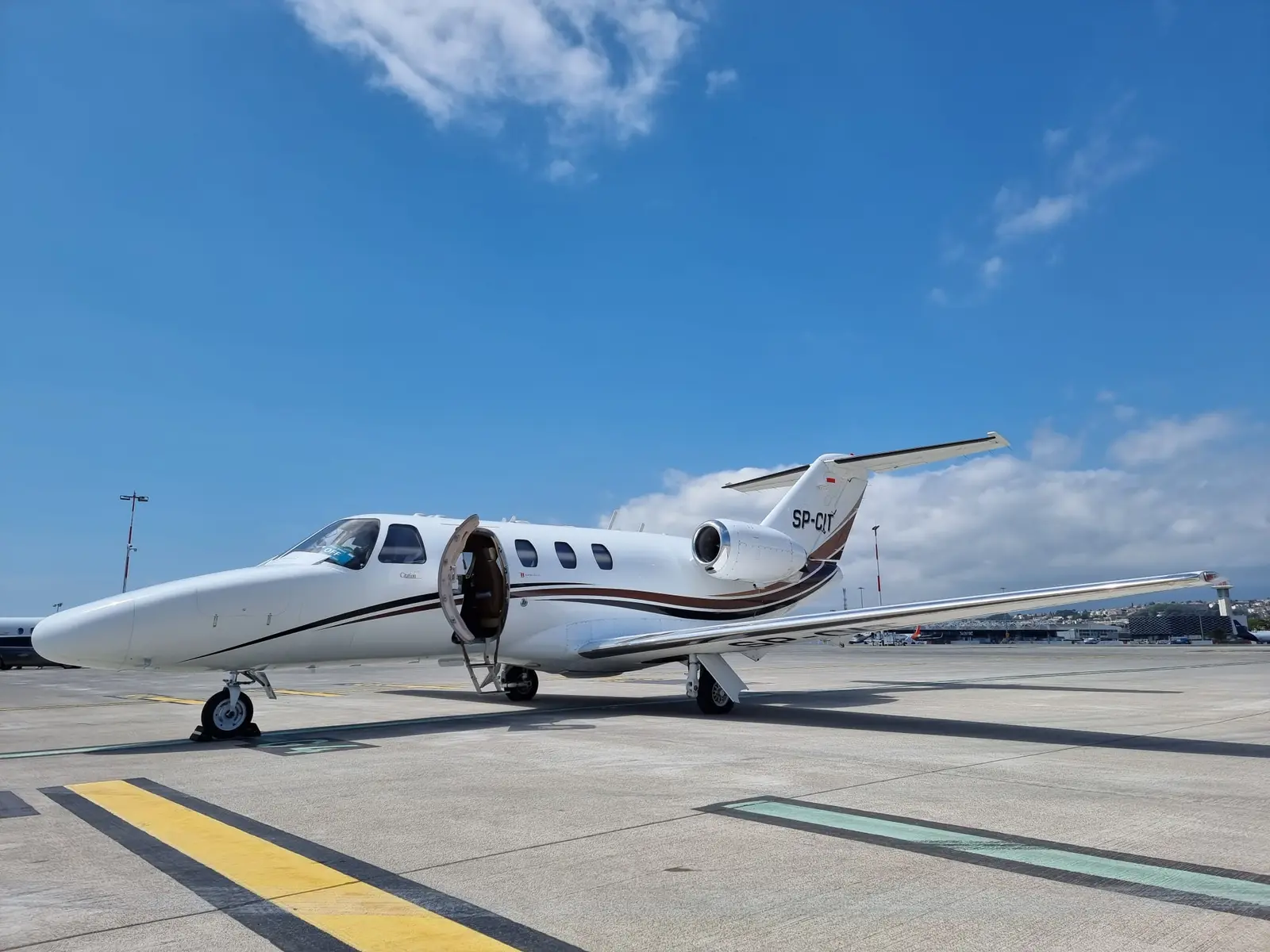 Cessna Citation CJ1 SP-CIT operated by Bartolini Air, exterior