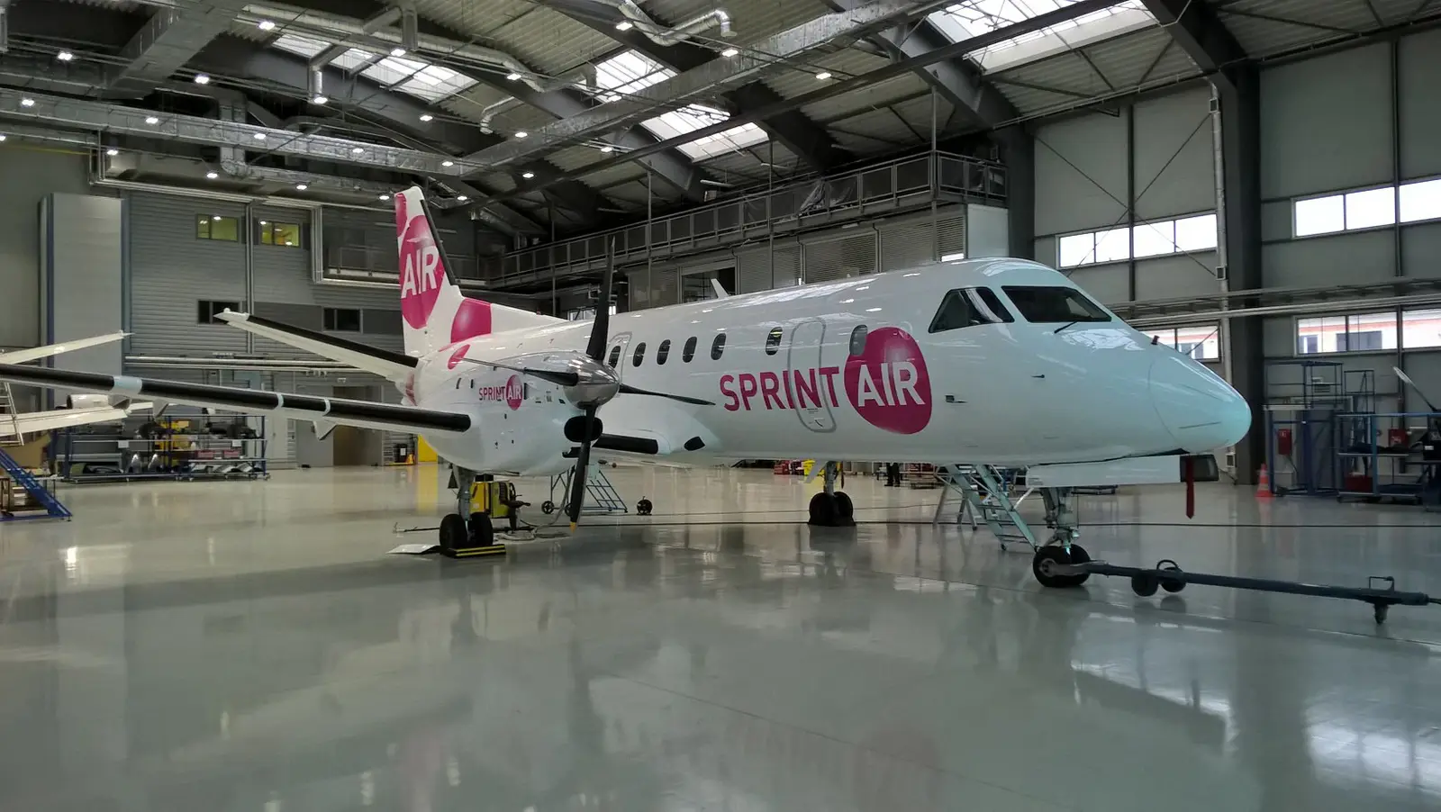Saab 340A SP-KPG operated by Vizion Air photo 4