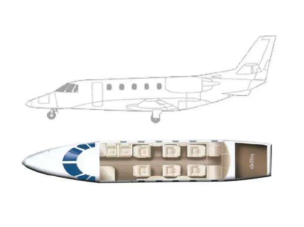 Cessna Citation XLS SP-UMA operated by Smart Jet Sp. z o. o. photo 3